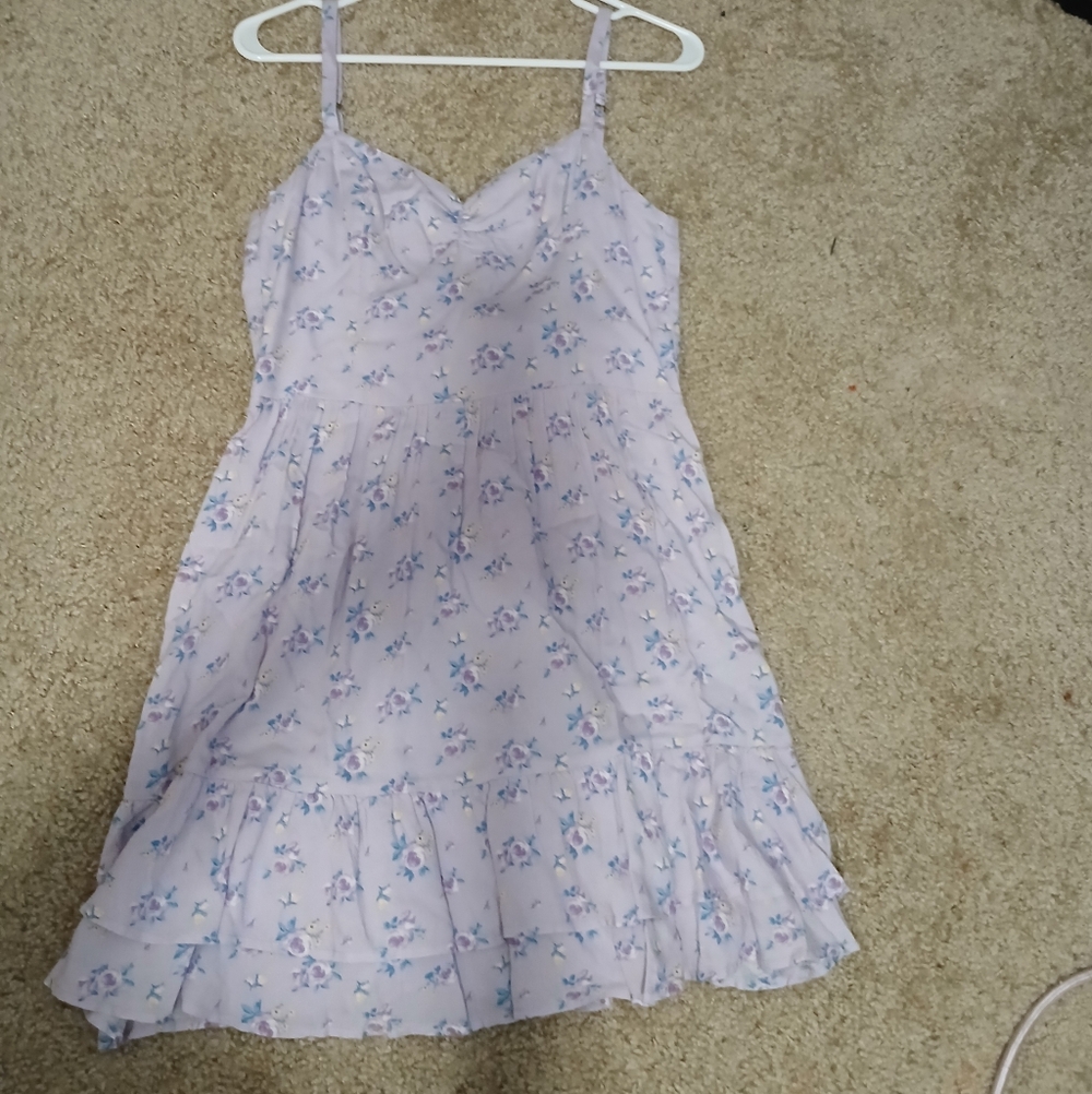 Floral Spaghetti Strap Dress